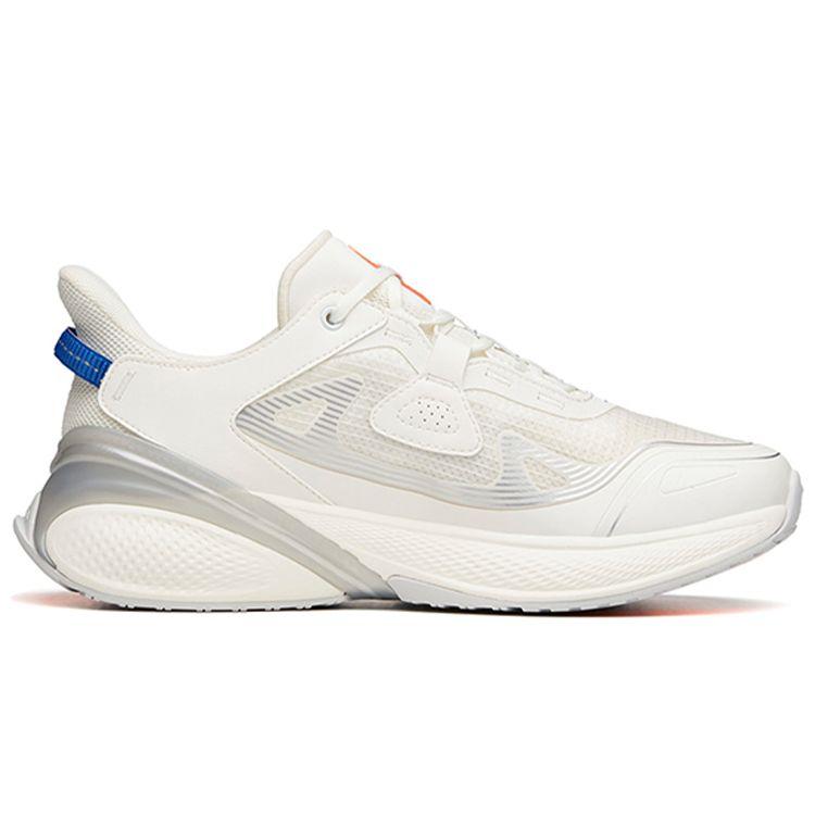 Anta C37 2.0 Su Running Series Soft Sole Running Shoes Men Sneakers Ivory-White 112135530R-1