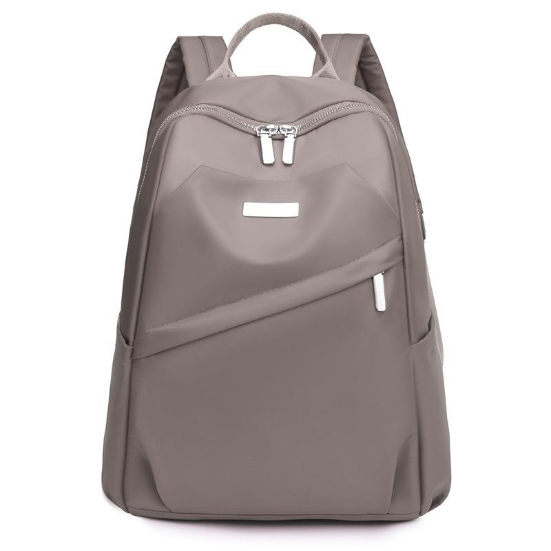 New Backpack Oxford Cloth Large-capacity Women's Bag Simple Leisure Travel Bag Student Schoolbag Niche Design