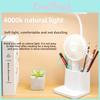 Modern Minimalist Student Desk Lamp Touch Control Eye Caring Led Dorm Study Room