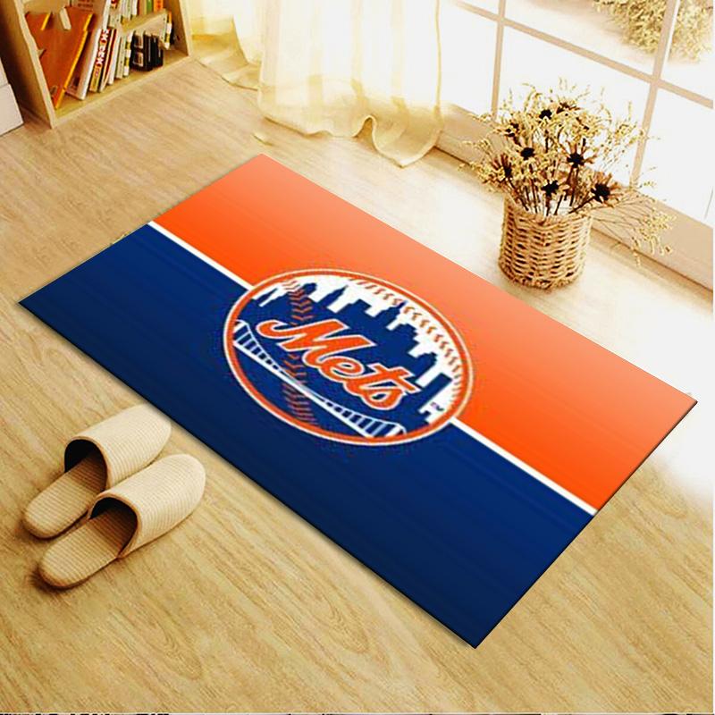 New York Mets Carpet Rug for Living Room Bedroom Home Sofa Decoration,Kids Play Non-slip Floor Mat