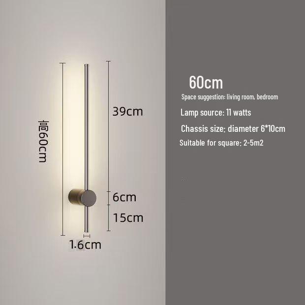 Modern Rotatable Wall Lamp for Living Room & Hallway