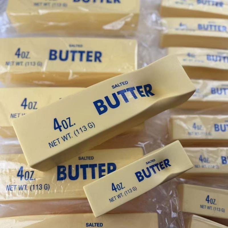 Random Color 1 Piecee Hot Butter Stick Squishy Toy Slow Rising Squeeze Stress Relief Fidget Toy Butter Bar Brick Hand Relax Gift