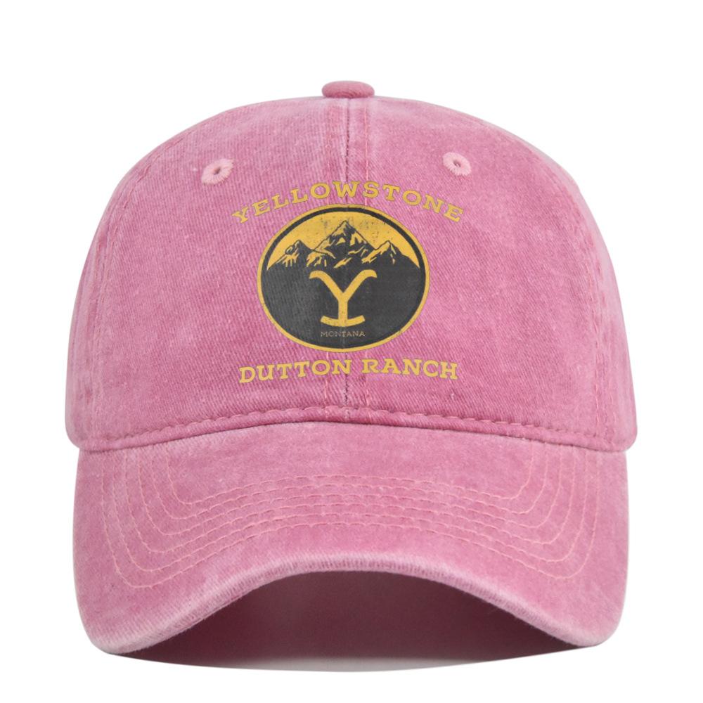 Hat Sun Graffitied Printed Baseball Cap Printed Duck Cap With Old Brim Curved