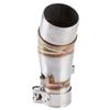 Motorcycle Slip On Exhaust Middle Link Pipe Adapter Connector for Z250 Ninja 250 13‑16