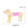 10 ks Zábavná a kreativní dekompresní natahovatelná psí univerzální design štěně jezevčík hračka na odbourání stresu natahovatelná