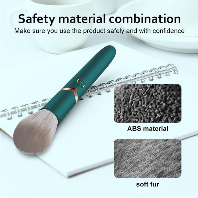Sex Toys USB Rechargeable Massage Vibrator Makeup Brush Design Flirting ABS Clitoris Stimulator Masturbator Massage Stick for Women