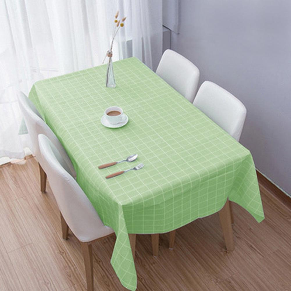 

1Pcs Checkered Disposable Tablecloth Wedding Birthday Party Indoor Outdoor Picnic Table CoverPVC Plastic Waterproof Tablecloth