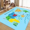 Children's Playroom Cartoon Carpet and Reading Mat
