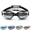 Waterproof and Anti Fog High-definition Swimming Goggles for Men and Women Professional Diving Goggles