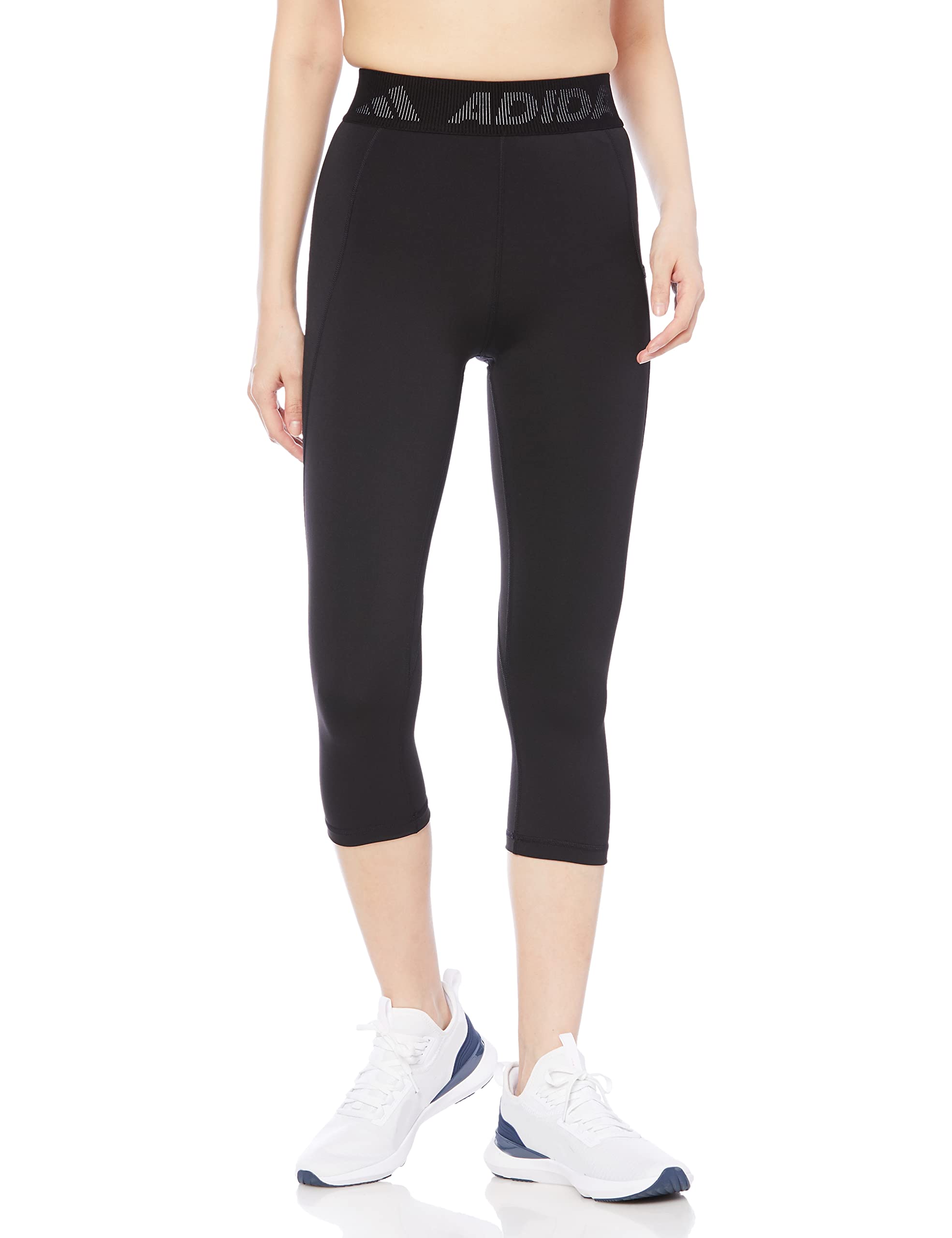 

Тайтсы Adidas Techfit Размер 3/4, Женские, 24908, Черный/Белый (GL0691), Ж/М