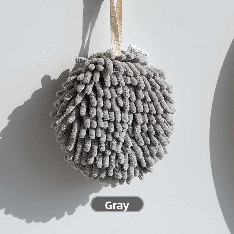 

Household Cleaning Innovation: Hanging Multi-Functional Absorbent Quick-Dry Hand Towel Plain-coloured version темно серый