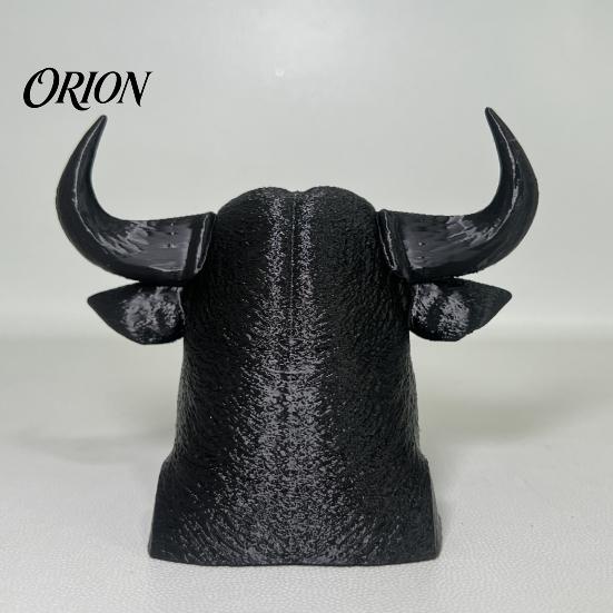 Tapa de Enganche de Remolque Resistente, Tapa Antipolvo con Forma de Cabeza de Toro y Caballo, Tapa Protectora de Ajuste Universal, Tapa Fácil de Instalar Negra Mate para SUV Todoterreno