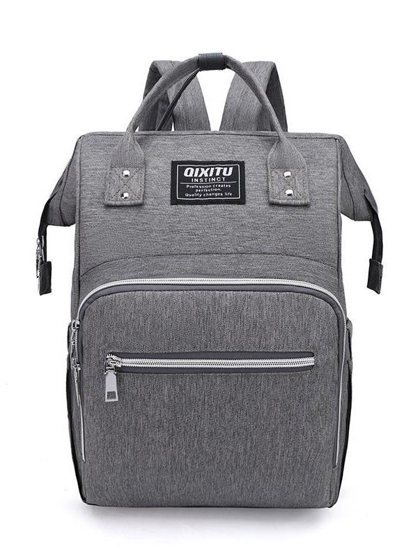 2024 Fashion Large-Capacity Casual Mommy Bag - Multifunctional Outdoor Mother and Baby Hospital Backpack