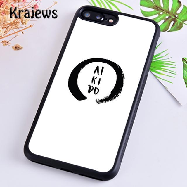 Krajews Japan Martial Aikido Soft Phone Case Cover For iPhone 17 Air 16 15 14 Plus 11 12 13 Pro Max Plus Coque Fundas