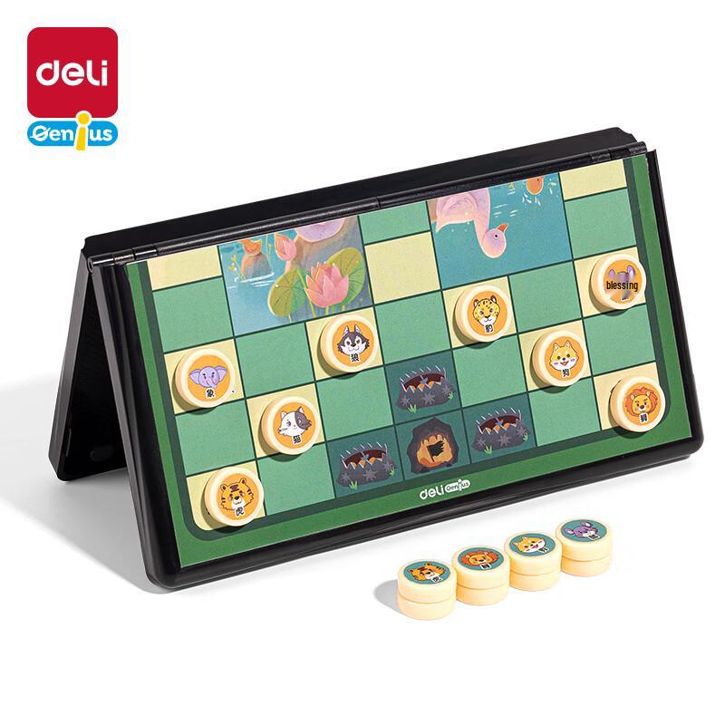 Deli Magnetic Animal Chess Set