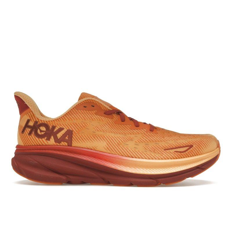

HOKA Clifton 9 Amber Haze Sherbet Men Sneakers Orange 1127895-AHSH 45