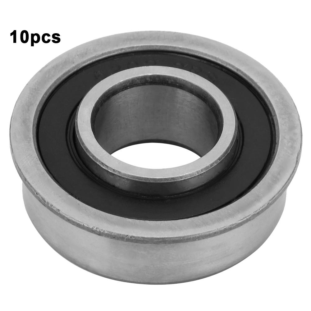 

10Pcs F6202RS Bearing Steel Deep Groove Ball Bearing 16mm