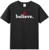 Believe In Cross Jesus Christ Christian Bible Faith God Unisexs TShirt