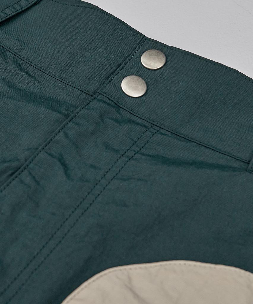 Bileiji Shooting Star Incision Pants_Blue Green