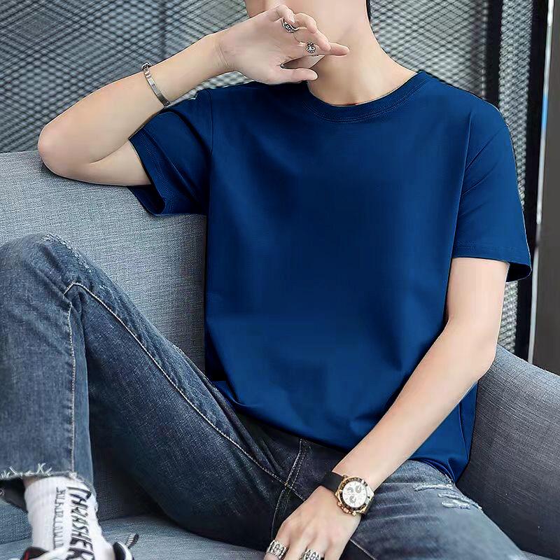 Men's Versatile Short Sleeve Round Neck T-Shirt