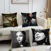S-Sade Sänger A-Adu Kissenbezug Wohnzimmer Akzent Sofa Rückenstütze Quadratisch Lounge Entspannender Nickerchenbegleiter Kissenbezug