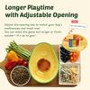 -Shaped Interactive Dog Feeder – Slow Feeding Puzzle Toy Bowl For Mental Stimulation & Mess-Free Mealtime