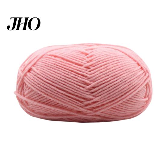 DIY Knitting Yarn Wool Line Professional Ultra Soft Needlework Milk Cotton Crochet Knitted 4Ply for Home