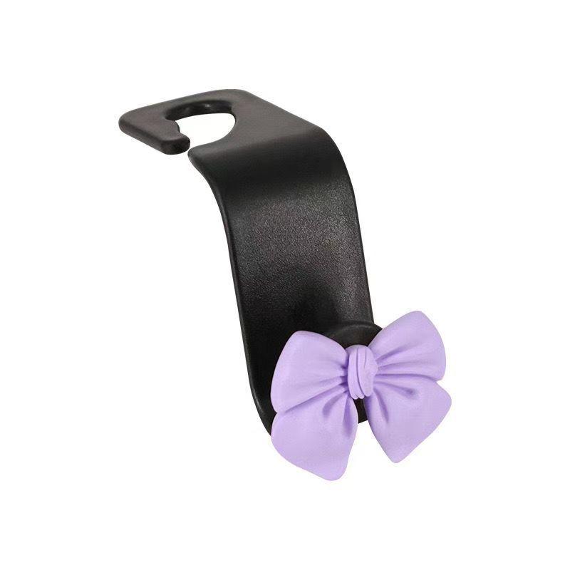 Universal Cute Flower Car Seat Back Hook - No Installation, Strong Load Bearing, Multifunctional Storage