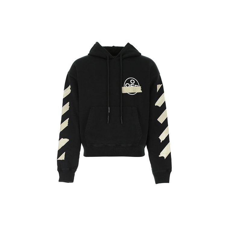 OFF WHITE Tape Diag Arrows Hoodie OMBB037R20E300021048