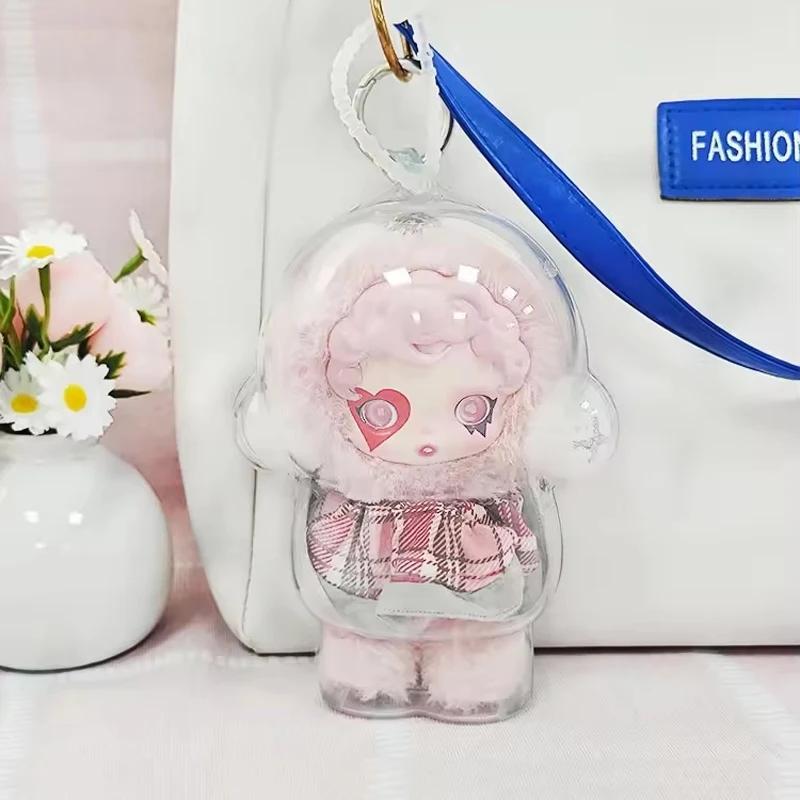 Skullpanda Protective Transparent Storage Case For Plush Dolls Display Winter Symphony Impressionnisme Series  Dolls Accessories
