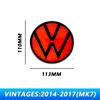 1pc Original Replacement Version Car Front Grille Emblem SS7 Cover/Rear Trunk Lid Badge For VW GOLF 7.5 2018-2021 MK7 2014-2017