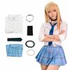 Moerstar Cosplay Uniform Kitagawa Umi Yume Includes Tie and Perfect for Anime School and Festivals Set, Marin, Accessories, Cosplay, Events, Costumes,