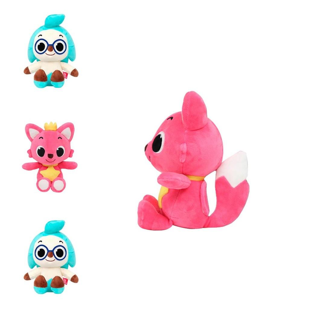Pinkfong Hogi pluche speelgoed 30 cm zacht knuffeldier voor kinderen