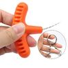 Emergency Steel Wire Handsaw Twin Pack Outdoor Cutting Tool For Campfires Preparation And Trail Maintenance