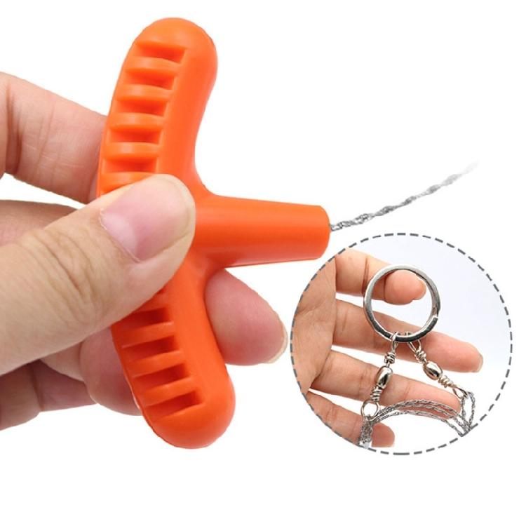 Emergency Steel Wire Handsaw Twin Pack Outdoor Cutting Tool For Campfires Preparation And Trail Maintenance