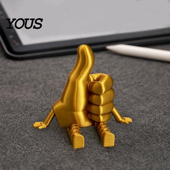 Stress Relief Desk Toy Desktop Ornament, 3D Printing One-Piece Molding with Smooth Surface, Movable Personalized Corner Decor Joints Adjustable