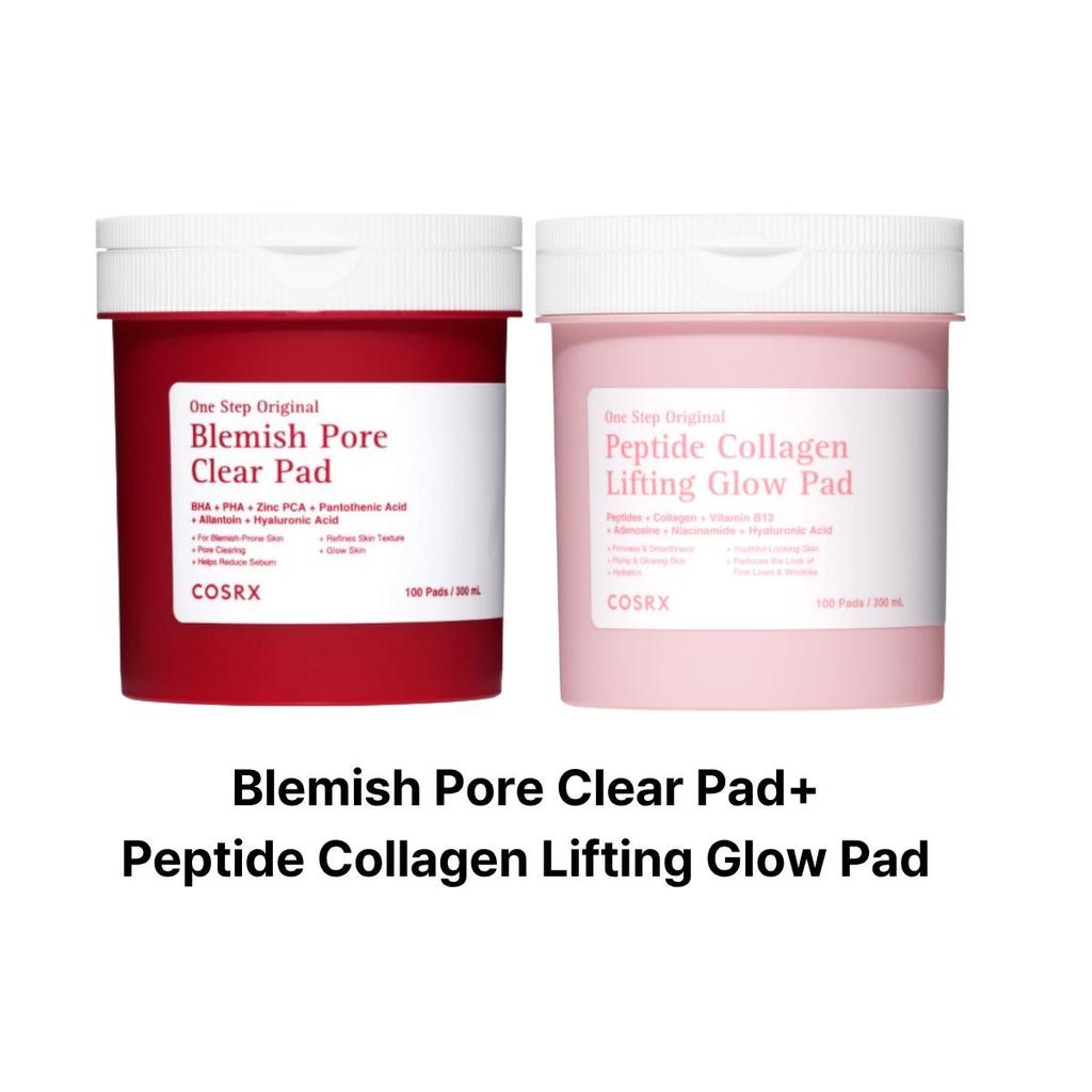 [COSRX] One Step Pad 100ea (4 Types) / Clear Moisture Calming Pore Care
