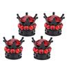 Bling Diamond Tire/Wheel Stem Valve Caps Car Truck Vehicle Pink