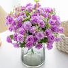 Artificial Flowers Carnation Valentine's Day Wedding Bridal Bouquet Home Room Vase OutdoorYard Garden Arch Diy Gift Props Decora