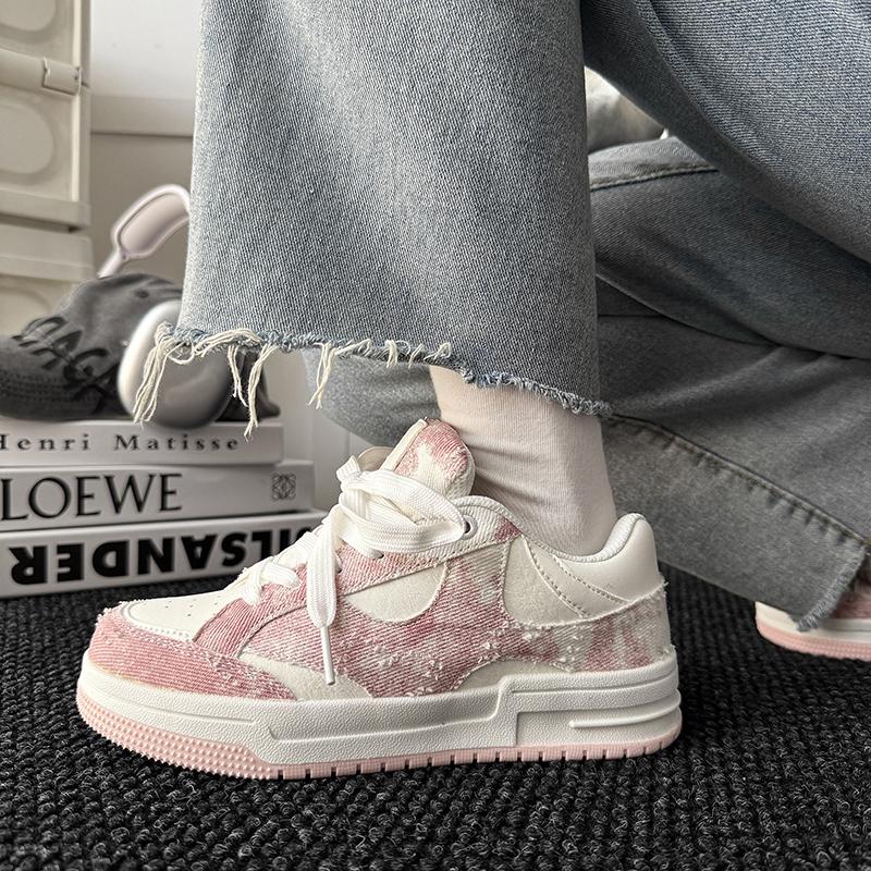 Couple Sneakers Casual Daily Ins Trend Niche Design Mandarin Duck Shoes Dopamine Color Matching Casual Day Women Sneakers Man Re