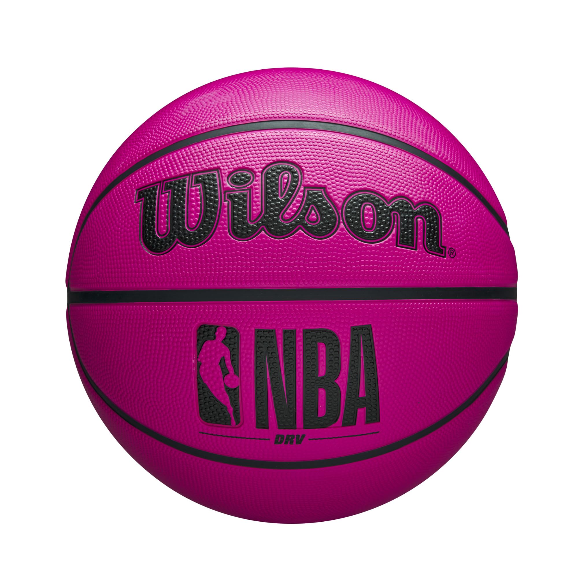 Баскетбольный мяч Wilson NBA DRV Размер 5 Розовый Резиновый Мяч с Насосом WZ3012702XP6