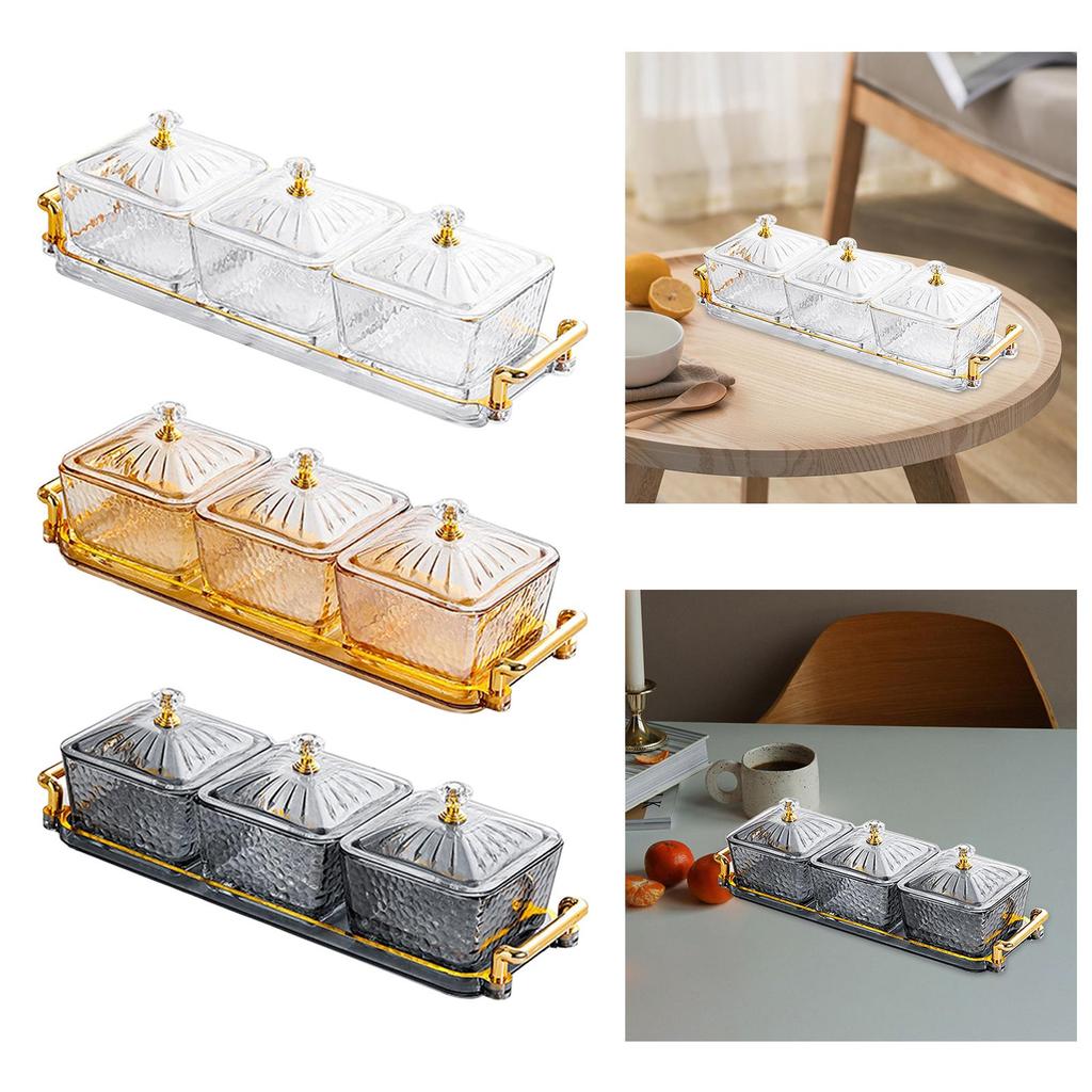 Nuts Candies Container for Home, Kitchen Serving Dishes for Dried Fruits