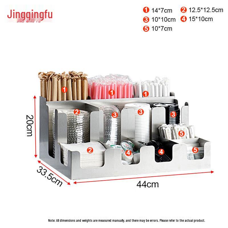 

Commercial Coffee Bar Countertop Organizer