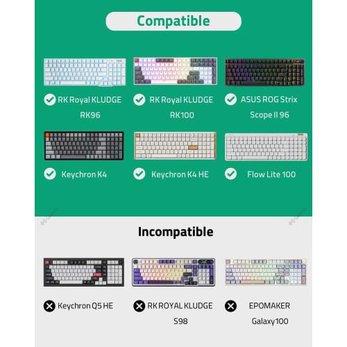 Geekria 90%-96% Keyboard Case, Hard Shell Travel Carrying Bag for 100-Key Computer Mechanical Gaming Keyboards, Compatible with Keychron K4/K4 HE, RK