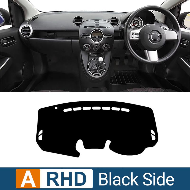 For Mazda 2 DE Demio 2007 2008 2009 2010 2011 2012 2013 2014 Car Dashboard Cover Sun Shade Non-slip Mat Interior Accessories