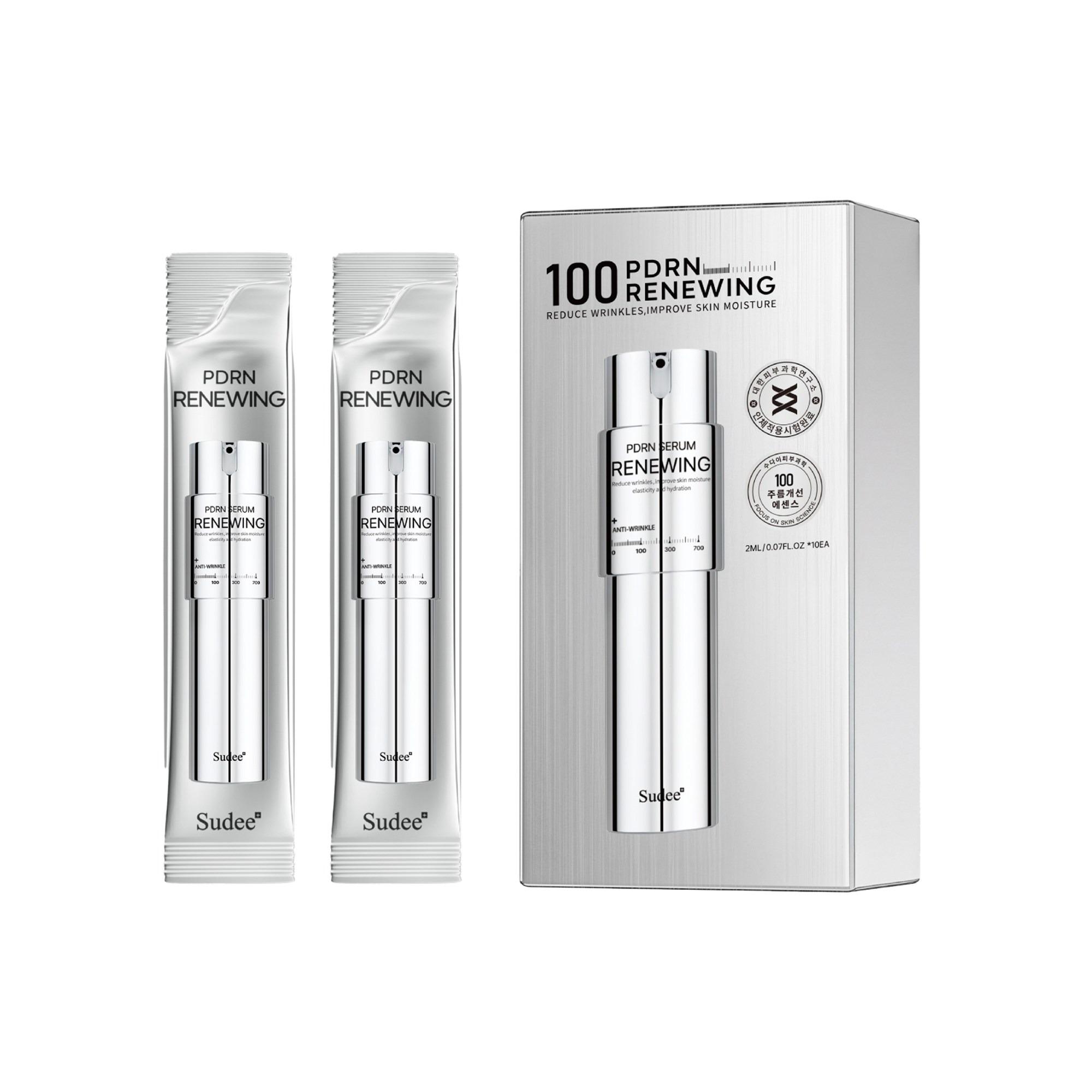 Sudee PDRN Renewing Serum 100 Anti-Wrinkle & Skin Elasticity Recovery Ampoule (2ml x 10ea)