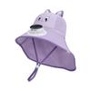 4 5 6 7 Years Old Kids USB Solar Fan Sun Hat with Neck Flap Bucket Fishing Hat Sun Protection Cap for Teens Boys Girls