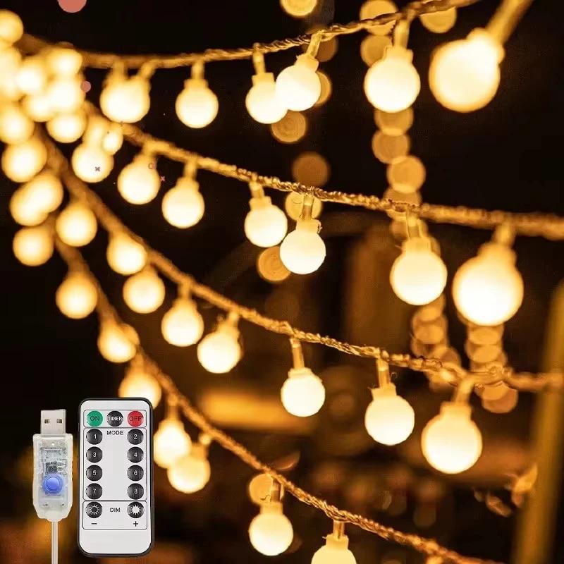 

Outdoor Camping Tent Atmosphere Lights LED Lights Birthday String Lights Camping Warm Light Small round Lights Party Decoration matte&6m 50LED