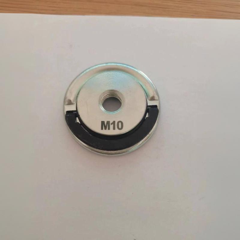 Self-Locking Pressing Plate Grinder Quick Release Flange Nut Power Chuck Tools Universal M14 M10 Thread Angle Grinder