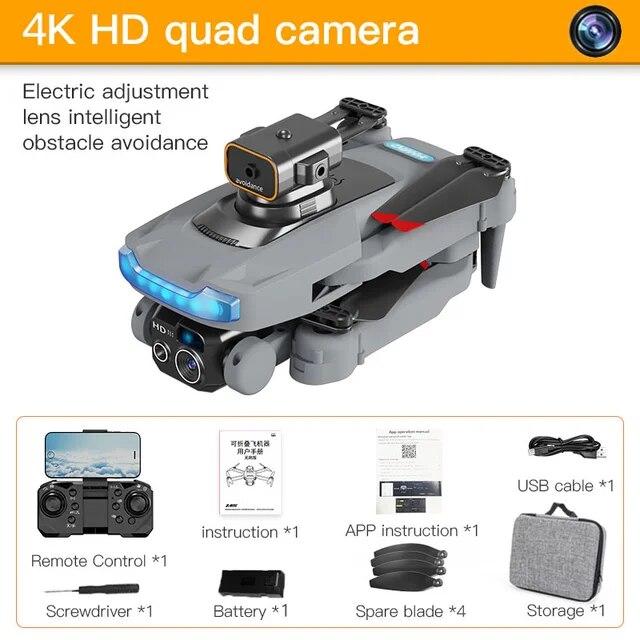 2026 New P15 Mini Drone GPS Professional 8K Hd Camera Obstacle Avoidance Aerial Photography Brushless Foldable Quadcopter Gift Toy